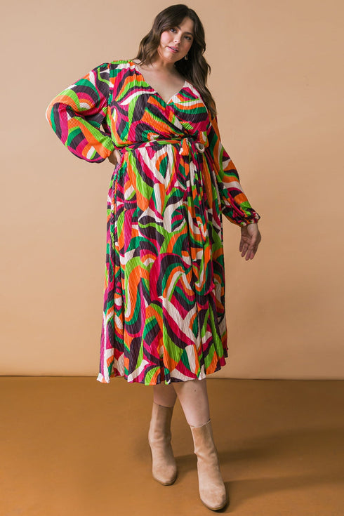 destined-to-impress-plisse-midi-dress Flying Tomato-Sophia's Style-6